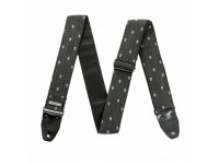 Dunlop JACQUARD GREY SKULL STRAP Dunlop JACQUARD GREY SKULL STRAP
